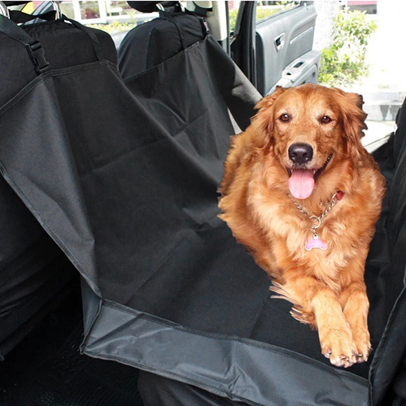 Car Pet Seat Cover 600D Oxford Cloth Waterproof Pet Dog Car Back Seat