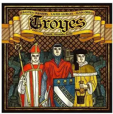 Высококачественная классическая настольная игра Troyes китайская версия