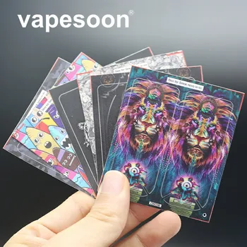 

100pcs 2019 Fashion Ultra Thin PVC Sticker For SMOK novo kit fit pod starter kit Novo Kit Cobra Covered Vape Pen Kit