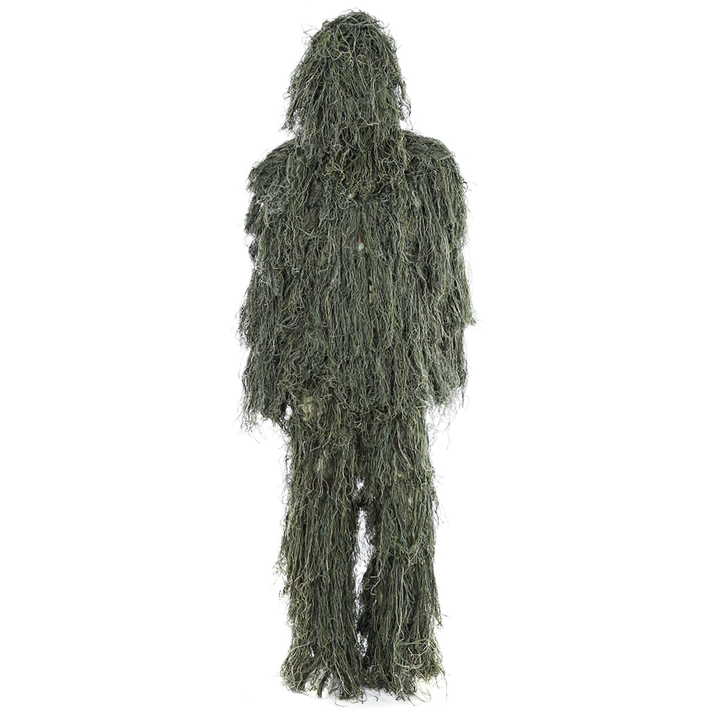 3D Универсальный костюм Ghillie набор для фотосъемки дикой природы военный