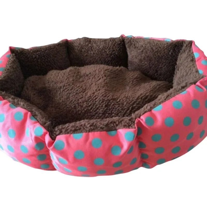 

Colorful Leopard Cat Beds Mats Solid Print Pet Cat Dog Bed Pink Blue Yellowish Brown Deep Pink SIZE S M L XL Puppy House Pet
