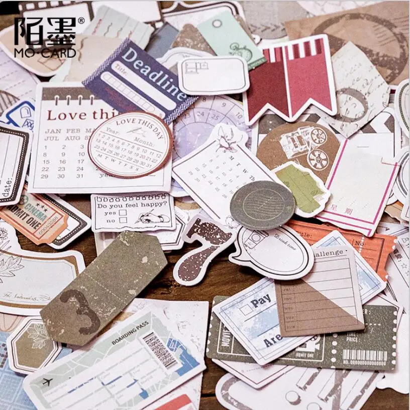 

45 Pcs/bag Creative Daily Life Indexes dialogue memo pad planner sticky note paper sticker kawaii stationery pepalaria office