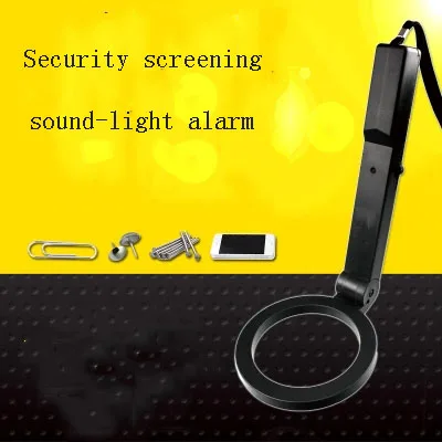 

Small hand-held metal detector with high precision airport station security mobile phone detection wood probe