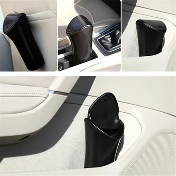 

5pcs/lots new Portable Car garbage can Auto Trash Garbage Rubbish Can Bin Dust Box Holder car organizer with retail package