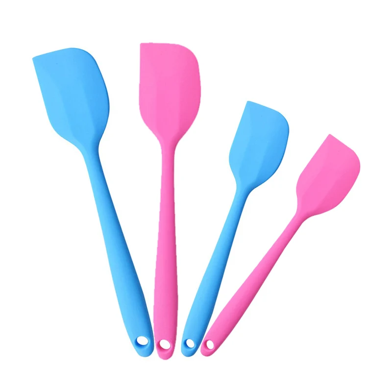 

Silicone Spatulas cake Baking Tools Food Grade Non-Stick Baking Pastry scraper kitchen Cream Mixer Ice Cream Scoop Cream Scraper