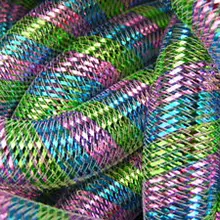 Яркие радужные металлические полосы трубчатые крины CYBERLOX 16 мм 60 ярдов/партия