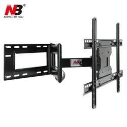 NB SP2 Heavy Duty 40 "-70" плоский Панель LED ЖК-дисплей ТВ настенное крепление Full движения очень длинные поворотный рычаг 180 градусов расстояние от