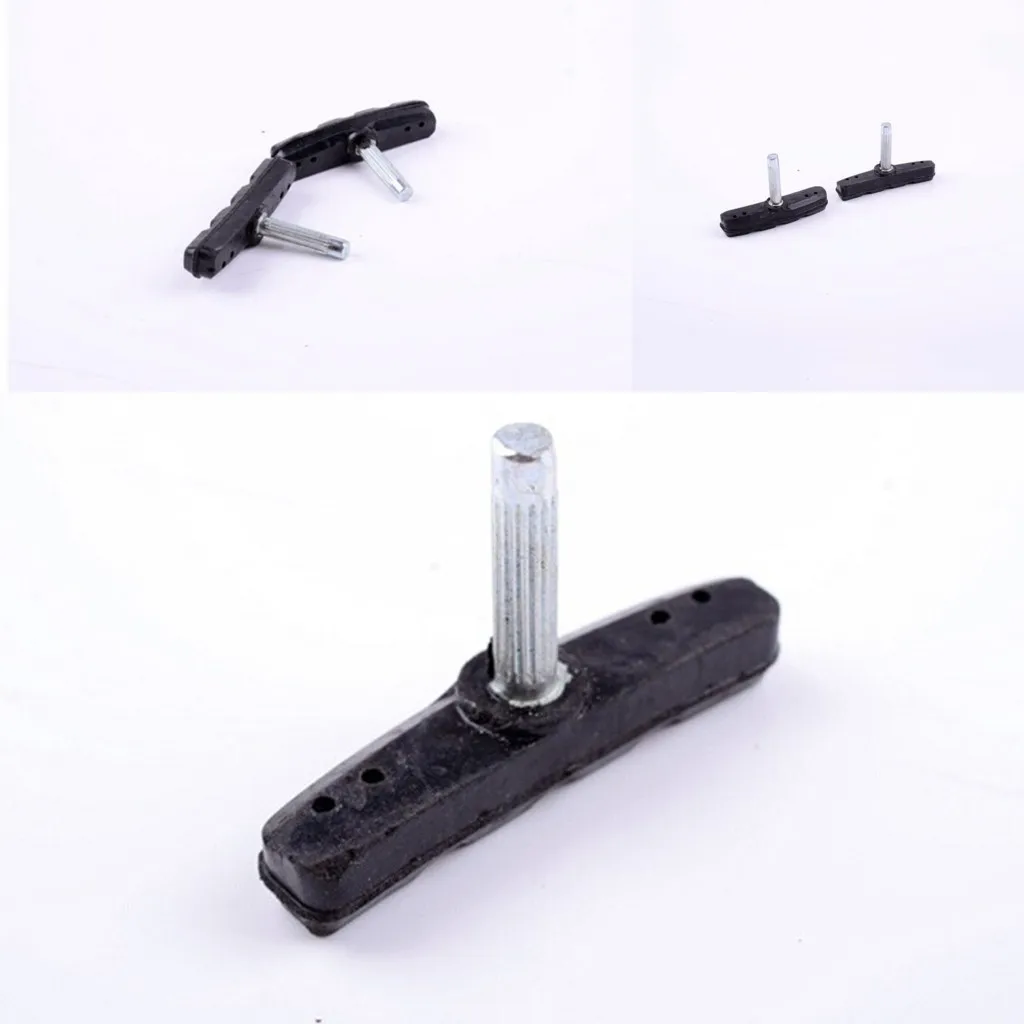 

Hot Sale 1 Pair MTB Mountain Bike Road Bicycle Cycling Braking V-Brake V Brake Pads Blocks Holders Durable Rubber Shoes