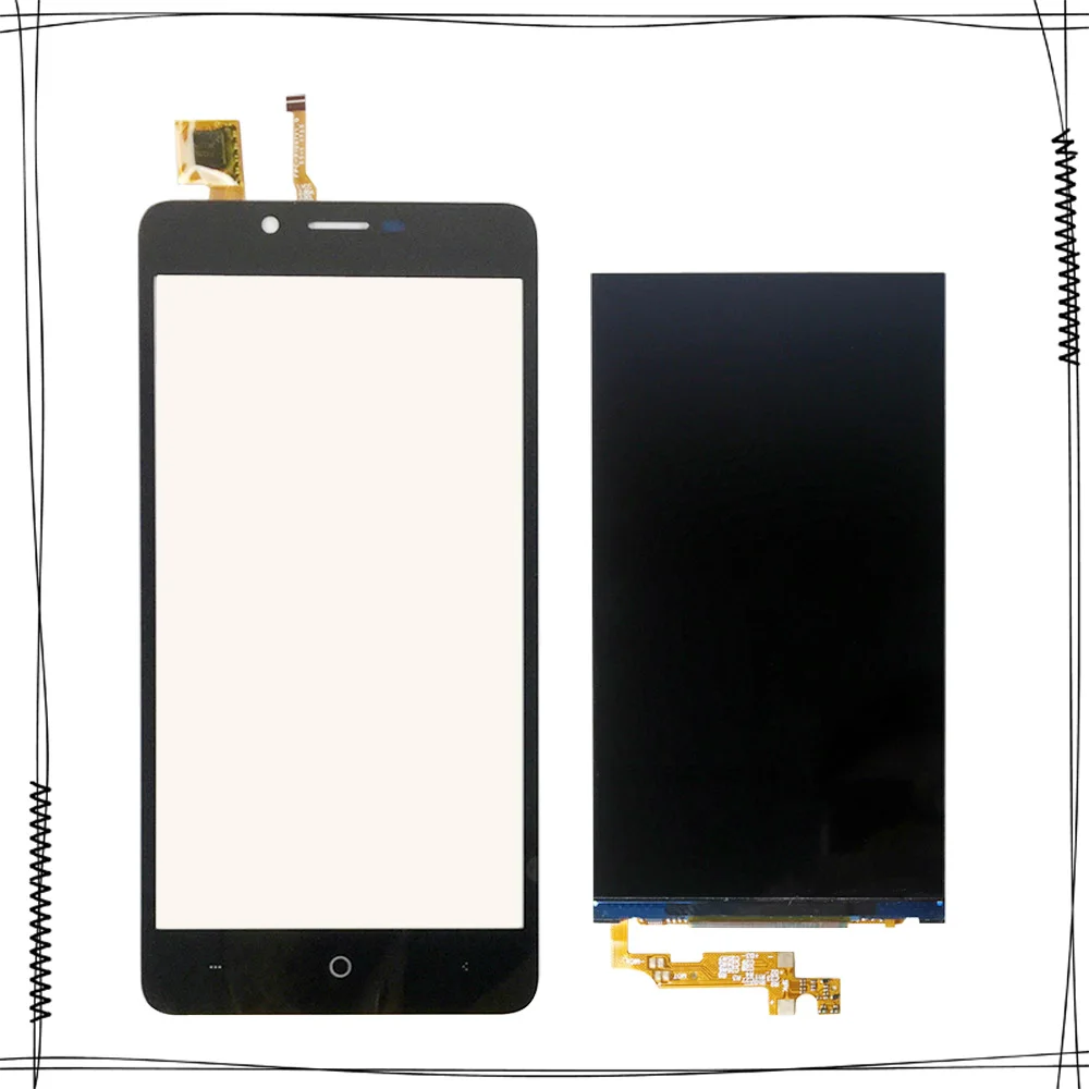 Черный/золотой сенсорный экран для Leagoo Kiicaa Power LCD дисплей + в сборе Digitizer |