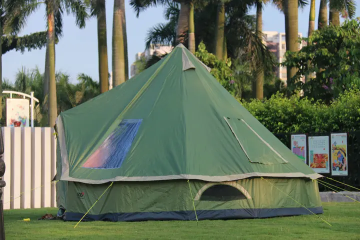 glamming yurt família sun shelter viagem toldo