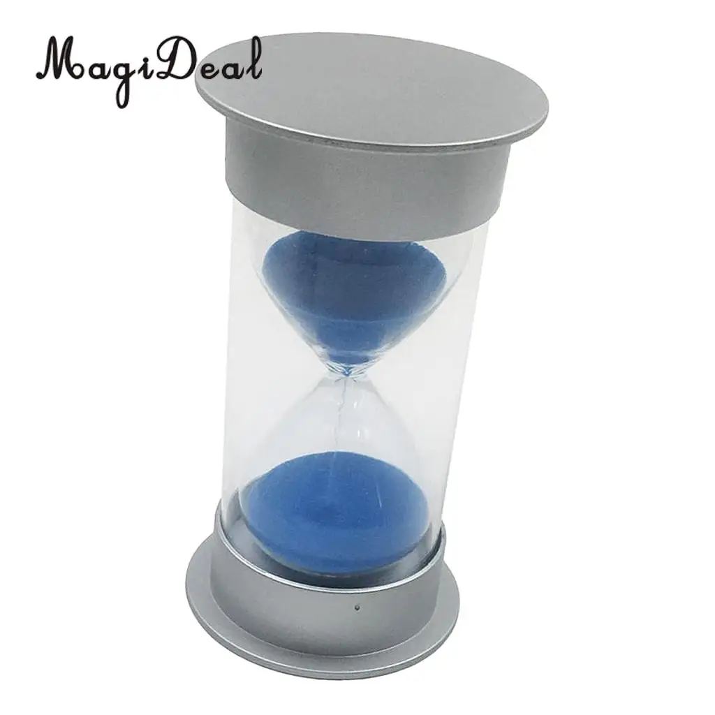 MagiDeal 10 -15 - 20 Sec or 2 Minutes Colored Sand Clock Sandglass Hourglass Timer Counter Counting Sport Yoga Brushing Teeth 5