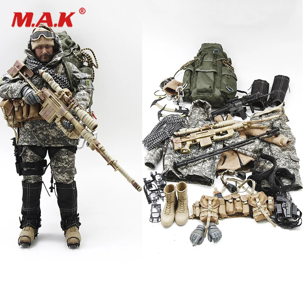 

Green camouflage military clothing set 1/6 SPECIAL FORCES MOUNTAIN OPS SNIPER (ACU VERSION) Clothing Sets Model For Collection