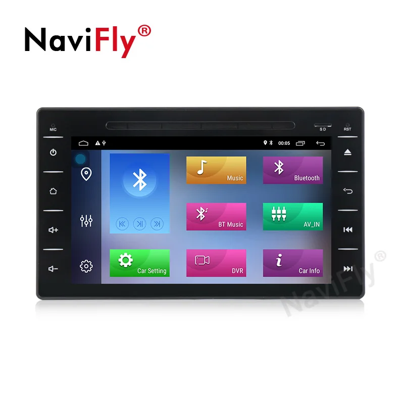 Cheap Navifly 8inch screen Car DVR OBD2 GPS Cassette for TOYOTA HILUX 2016 with USB SD CD DVD player 4g wifi radio RDS 2