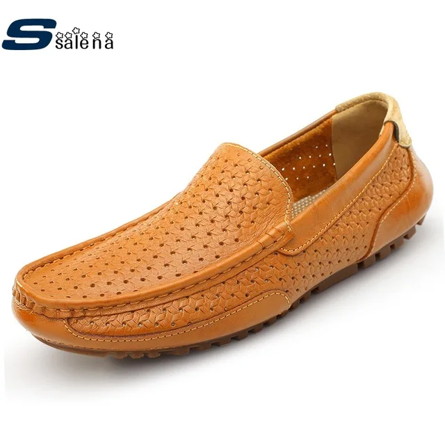 

Mens Shoes Casual Light Weight Mesh Breathable Flats Leather Men Shoes Good Quality Outdoor Walking Shoes AA20030
