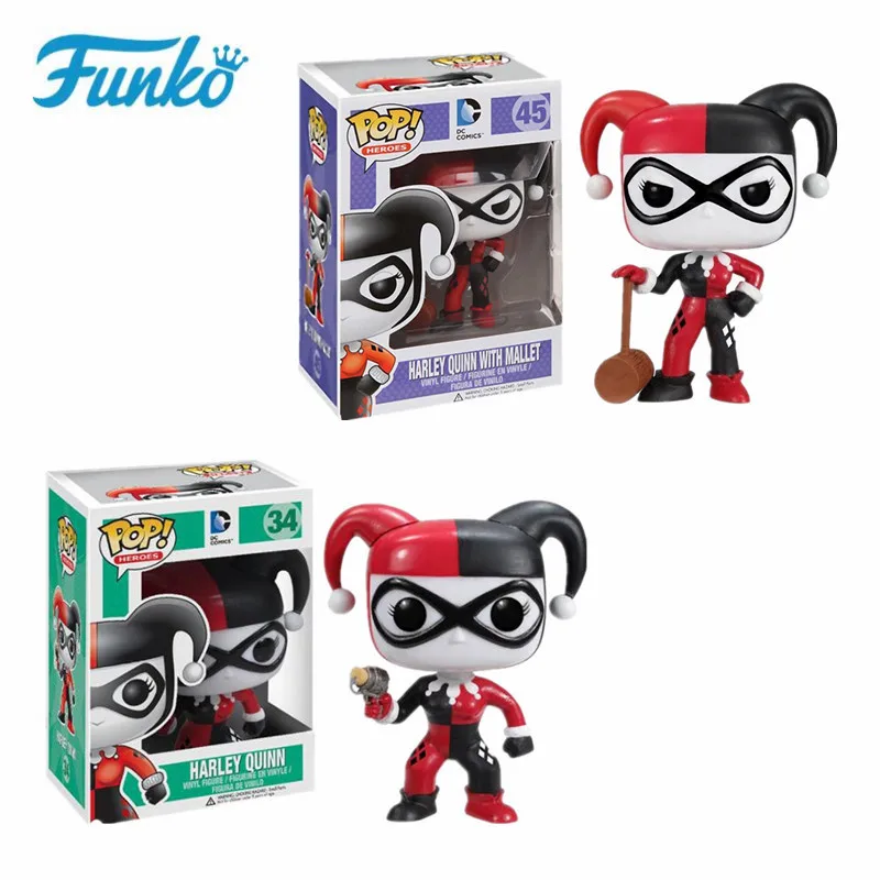 Фигурки героев DC: Harley Quinn оригинальная коробка 1 шт.|Игровые фигурки и