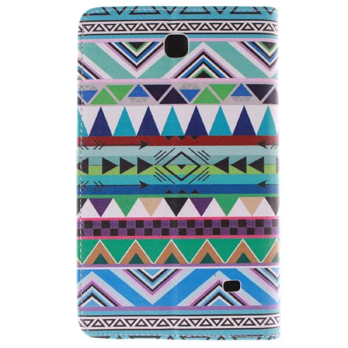 

Multi Painting Style Print PU Leather Cover For Samsung Galaxy Tab 4 7.0 T230 T231 T235 Tablet Case Stand Card Slots Holder