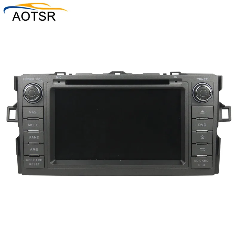 Sale DSP 4+64 Android 9.0 Car DVD Stereo Multimedia head unit For TOYOTA Auris 2010-2014 BT Radio GPS Navigation Video Audio map wifi 6
