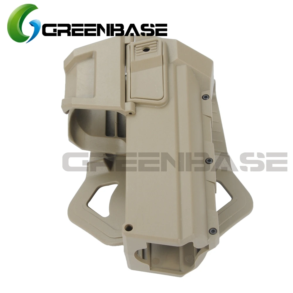 Greenbase Тактический Glock 17 19 34 кобура для охоты жесткий корпус Пистолет Чехол Пистолет Coldre военный пояс на талии