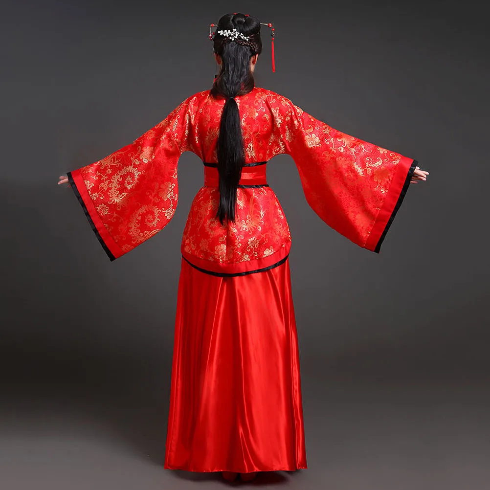 Национальный костюм ханьфу Древний китайский Косплей Костюм Древний китайский Hanfu женская одежда Hanfu женское китайское сценическое платье
