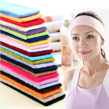 

1pc Hot Sale Sports Yoga Gym Stretch Headband Head Band Hair Band Sweat Sweatband Mens Women turbante pelo mujer
