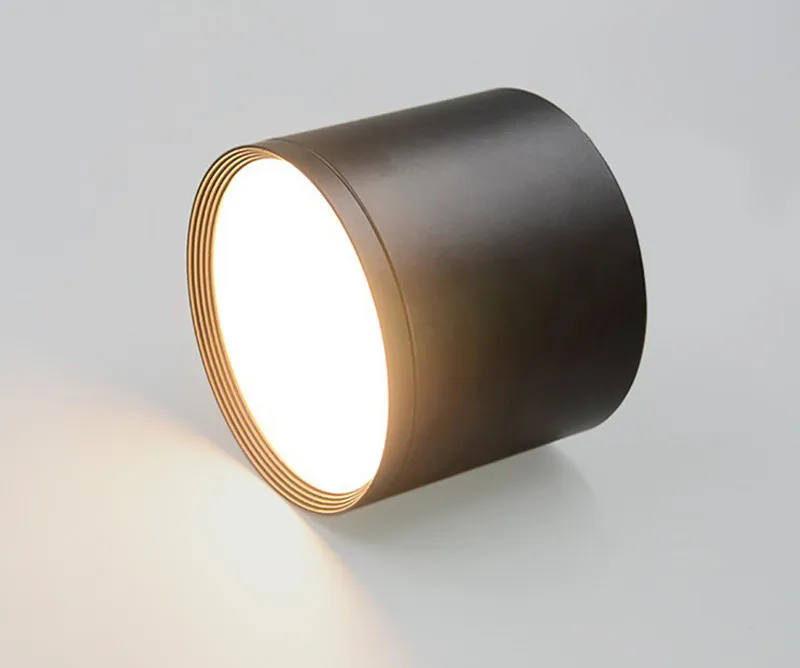 Поверхностный потолочный светильник SMD5730 3 Вт 5 Вт 7 Вт 12 Вт 18 Вт 24 Вт 85-265 в Лампа COB светодиодный светильник s потолочный Точечный светильник+ светодиодный драйвер