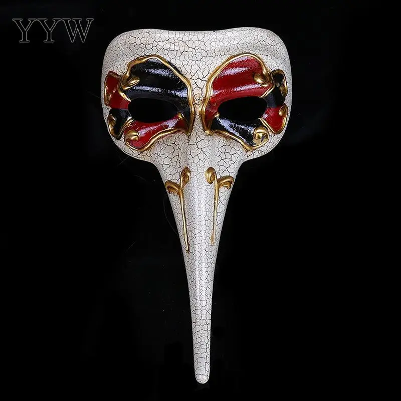 

1pcs Long Nose Funny Party Mask Venice Masquerade Masks Halloween Christmas Festival Cosplay Unisex Costume Supplies Party Maske