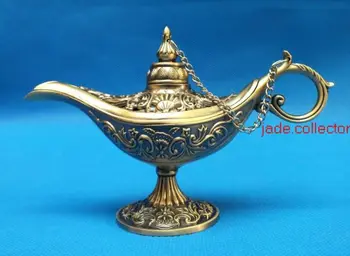 

Bronze engraving Aladdins lamp beautiful Arab TDP