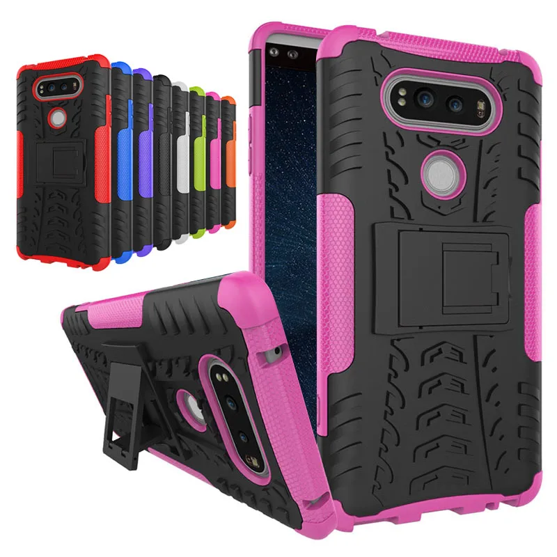 

Luxury Cover For Case LG V20 Shockproof TPU+PC Strong Hybrid cell Phone Cover Case For Coque LG V20 H910 H918 LS997 US996 VS995