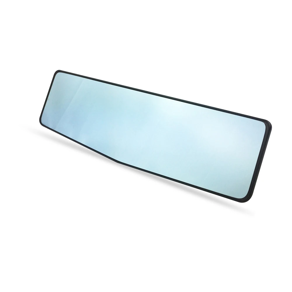 Thin universal Mirror 240mm wide smoke frame Flat Auto Interior Mirrors Clip On Car Vehicle
