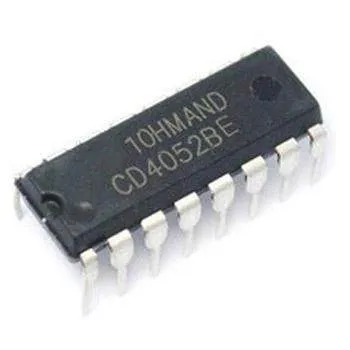 

CD4052 import CD4052BE DIP-16 multiplexer multiplexer