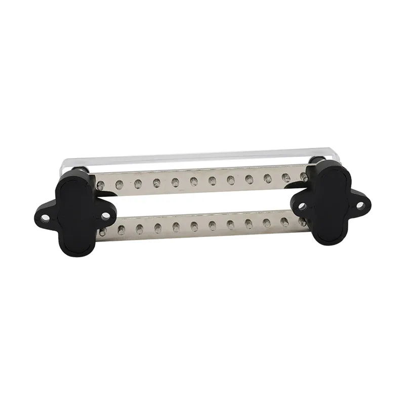 Dual bus bars with removable connecting link Bus Bars 6