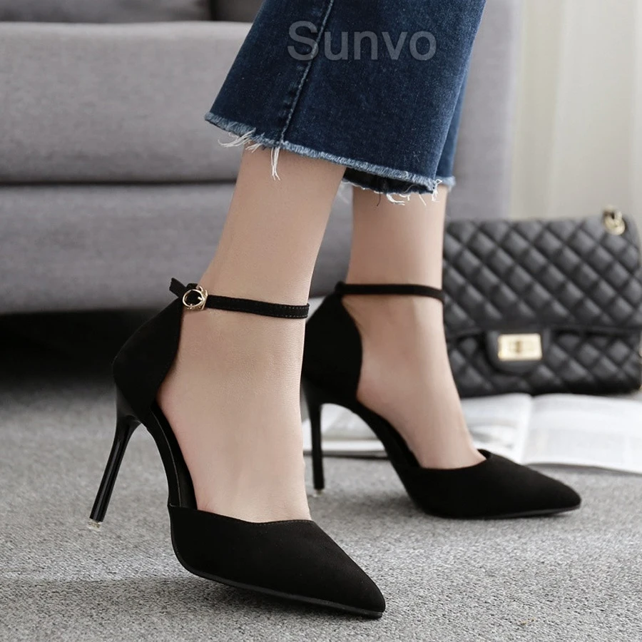 Sunvo/комплект шнурков для женщин; обувь на высоком каблуке с нескользящей шнуровкой; ; Прямая поставка; ремешок на щиколотке