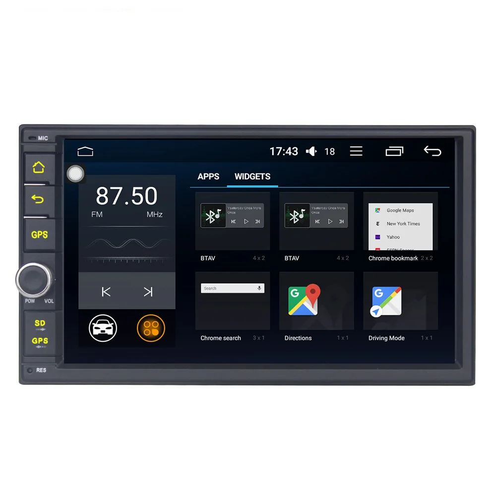 ARKRIGHT 7 &quot4 ядра 2 Din Android 6 0 головное устройство Универсальный автомобильный Радио