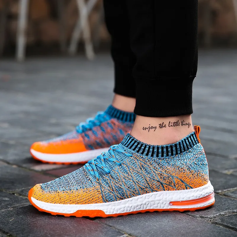 

Spring Breathable Casual Sneakers Men Fashion Color Matching Breathable Men's Shoes Tide Men Sneakers Shoes Mens HH-449