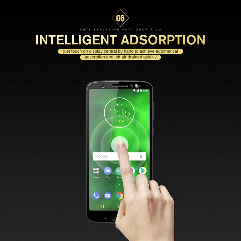 3D Защитное стекло для Moto G5S E6 Plus закаленное G5 E4 G6 G8 Play One Action Zoom Macro Screen