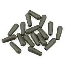 100 шт. резиновые ударные дробинки Европейская карповая сетка от комаров мягкие буферные шарики Поворотная обертка Терминал снасти Аксессуары