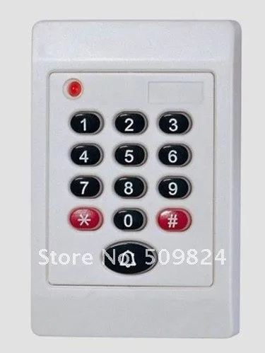

Free shipping+proximity IC Keyboard, IC card reader with wiegand26 ,suit for Access Control sn:B05 ,min:5pcs