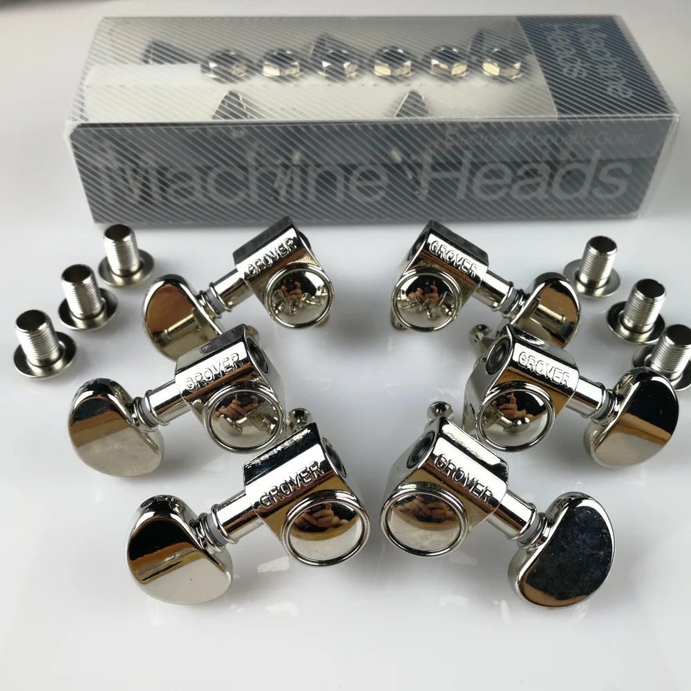 Buy 1Set 3R 3L Genuine Grover Electric Guitar Machine