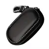 Key Case Multi-function Leather Key Case Car Key Bag For Faraday Cage Keyless Entry Key Fob Pouch, Car RFID Key Security Accesso ► Photo 2/6