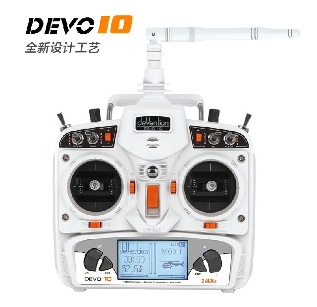 

Walkera DEVO 10 WK-DEVO10 2.4 GHz 10CH Transmitter Without Receiver