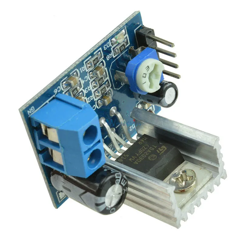 1 шт. аудио усилитель доска модуль TDA2030 TDA2030A 6 12 V 18 W Питание # Hbm0215|Интегральные