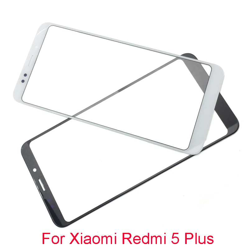 

New For Xiaomi Redmi 5 Plus Front Outer Lens Screen Glass Replacement