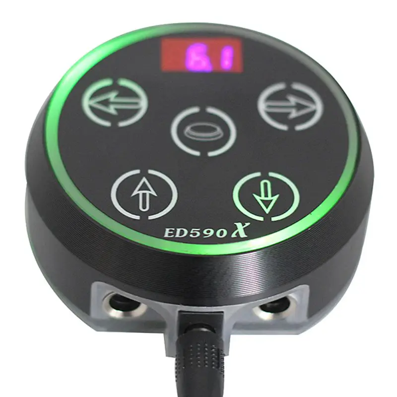 

Tattoo Power Supply LCD Mini Digital Touch Screen Anti-skid Light Body Art Permanent Makeup Tools