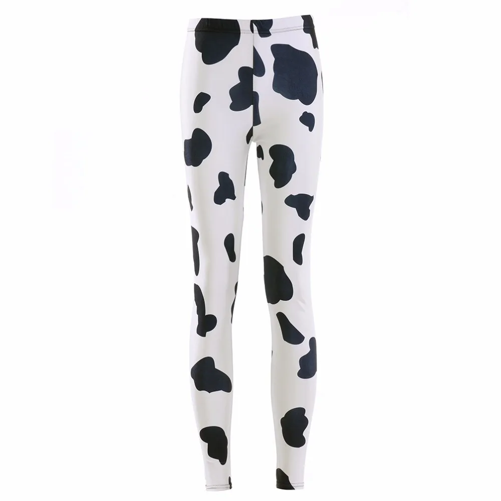 

Wholesale+Drop Shipping! Leggings For Women Digital Printing Cow Printing supernova sale Pants Elastic
