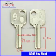 Эмбрион ключ changqin ключ от двери пустой гражданской ключ пустой костюм для вертикального ключевых резки B305