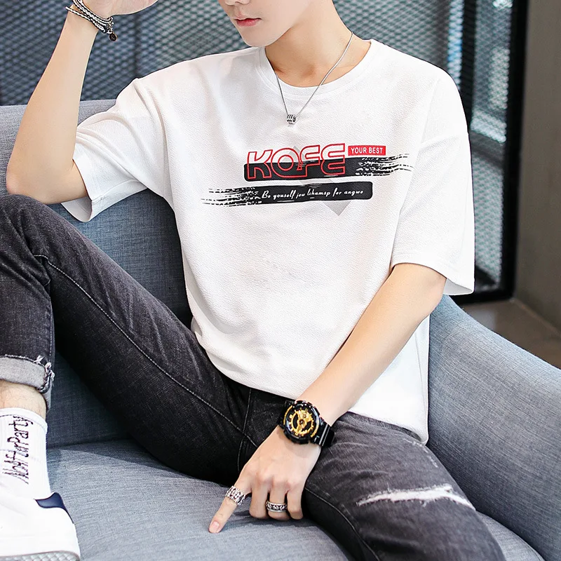 

AF401 Short Sleeve T-shirt Men's Summer New Men's Leisure T-shirt