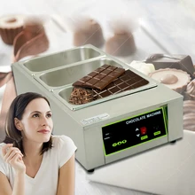 Chocolate Fountain Melting Pot Digital Electric Stainless Steel Chocolate Melting Machine 3 Lattices 12 KG Capacity цена Chocolate Fountain Melting Pot Digital Electric Stainless Steel Chocolate Melting Machine 3 Lattices 12 KG Capacity цены онлайн