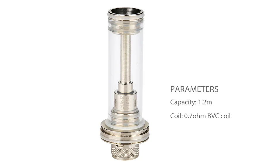 VapeOnly vPipe 3 BVC Atomizer - 1.2ml