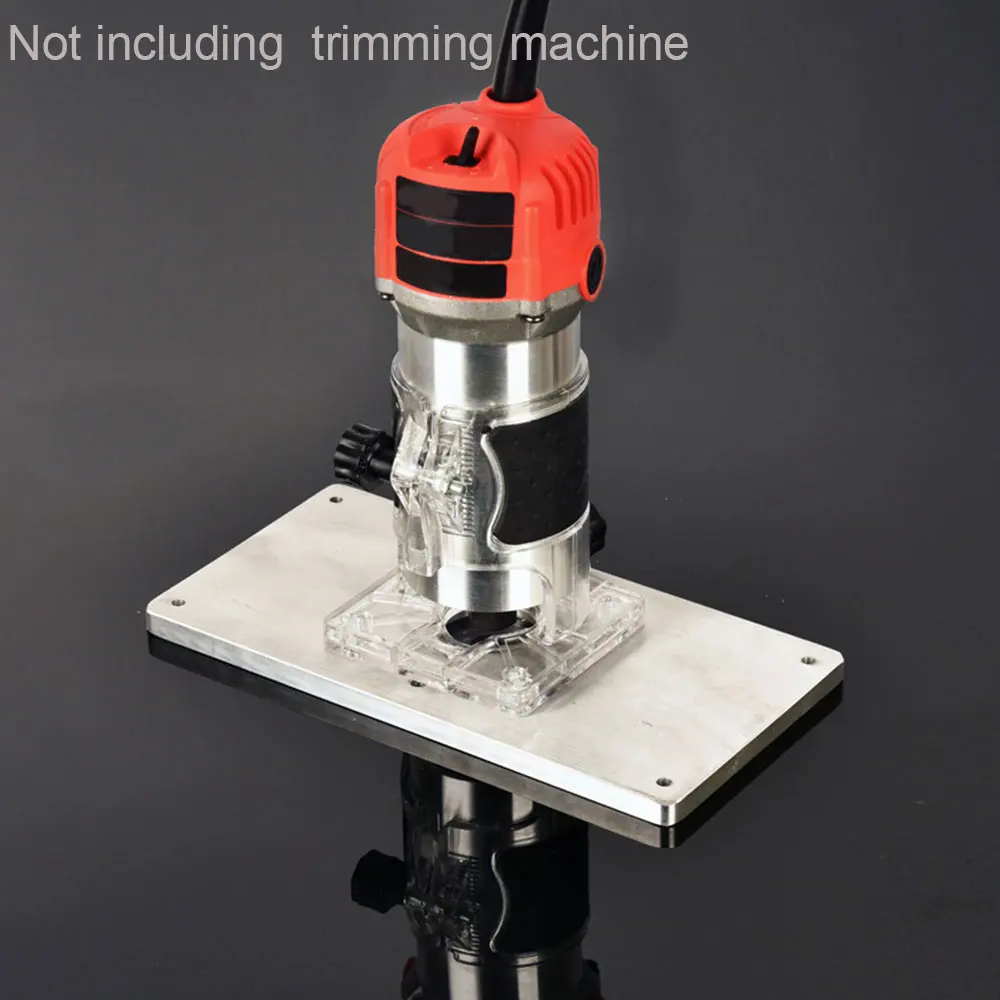 

Trimming Machine Flip Plate Engraving Machine Electric Wood Milling Guide Table Chamfering Board Woodworking Work Bench