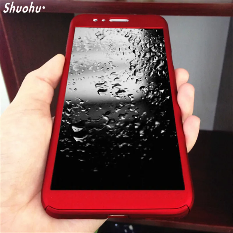 Shuohu 360 полная защита телефона Чехлы для Huawei P10 Lite Plus градусов противоударный P8 P9 2017